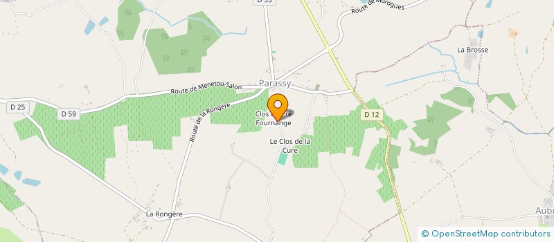 localisation de l'entreprise SCI MCJ  PARASSY