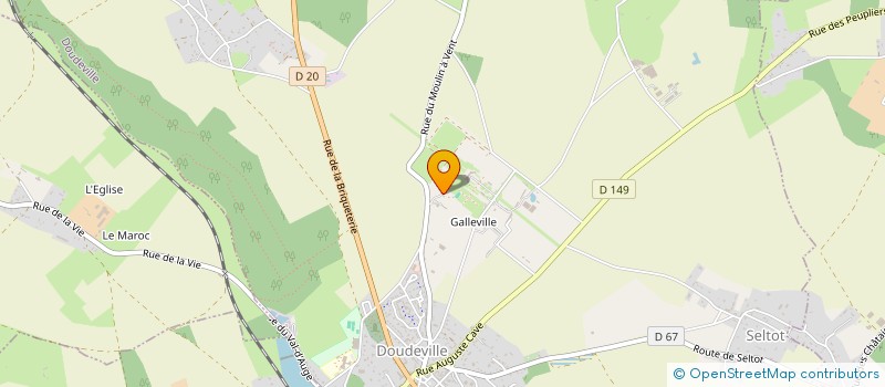 localisation de l'entreprise SCI MCJ  ETALLEVILLE