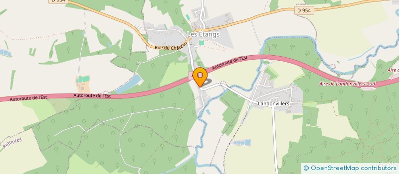 localisation de l'entreprise SCI MCJ  LES ETANGS