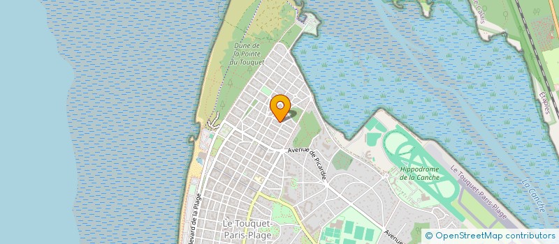 localisation de l'entreprise SCI MCJF à LE TOUQUET-PARIS-PLAGE
