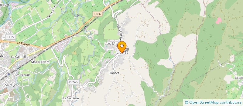 localisation de l'entreprise SCI MCK 2013  LOS MASOS