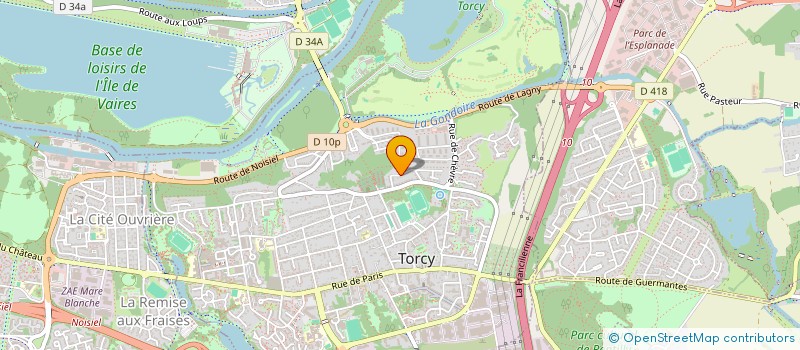 localisation de l'entreprise SCI MCK IMMO  TORCY