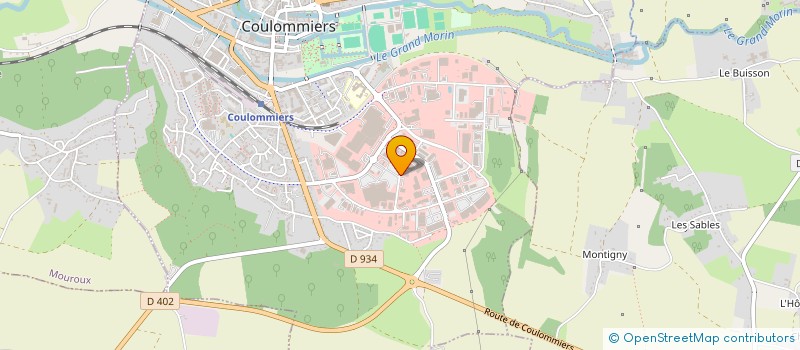 localisation de l'entreprise SCI MCL à COULOMMIERS
