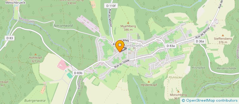 localisation de l'entreprise SCI MCL  MONTBRONN