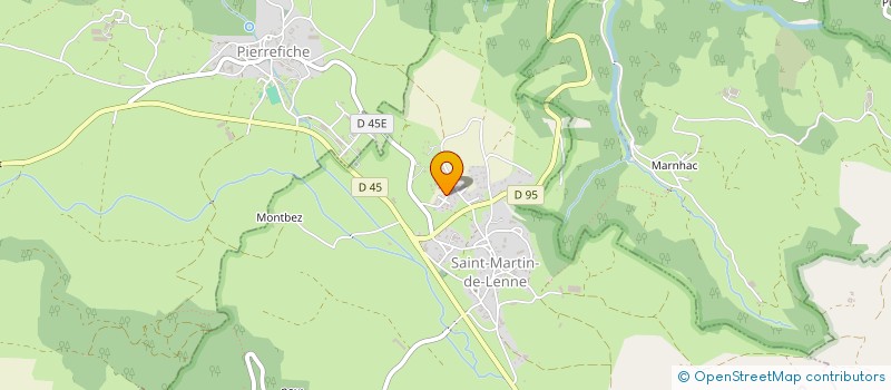 localisation de l'entreprise SCI MCL  SAINT-MARTIN-DE-LENNE