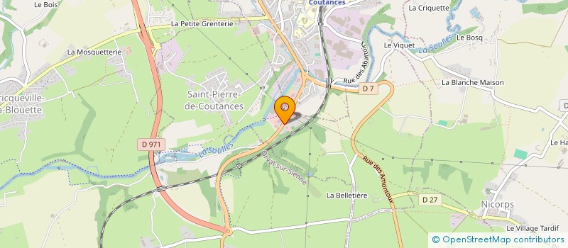 localisation de l'entreprise SCI MCL  SAINT-PIERRE-DE-COUTANCES