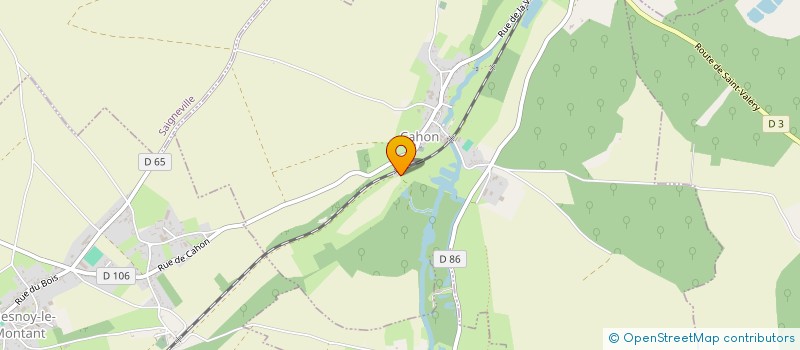 localisation de l'entreprise SCI MCL  CAHON