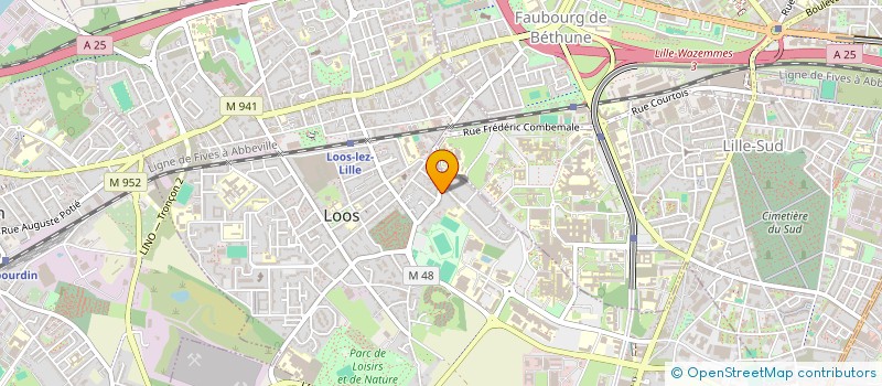 localisation de l'entreprise SCI MCLD  LOOS