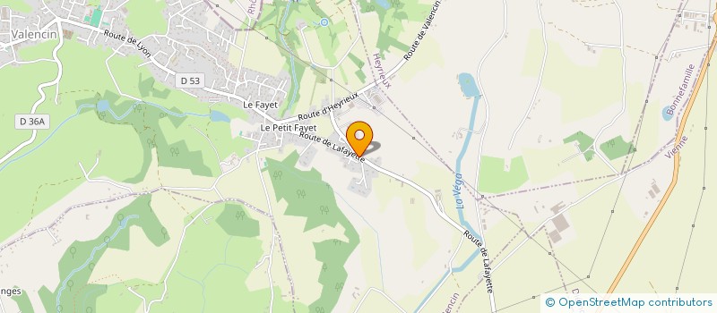 localisation de l'entreprise SCI MCLEM  VALENCIN