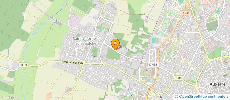 localisation de l'entreprise SCI MCLF  SAINT-GEORGES-SUR-BAULCHE