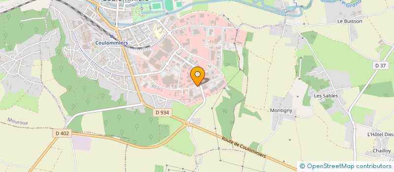 localisation de l'entreprise SCI MCLR à COULOMMIERS