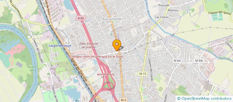 localisation de l'entreprise SCI MCM à AUCAMVILLE