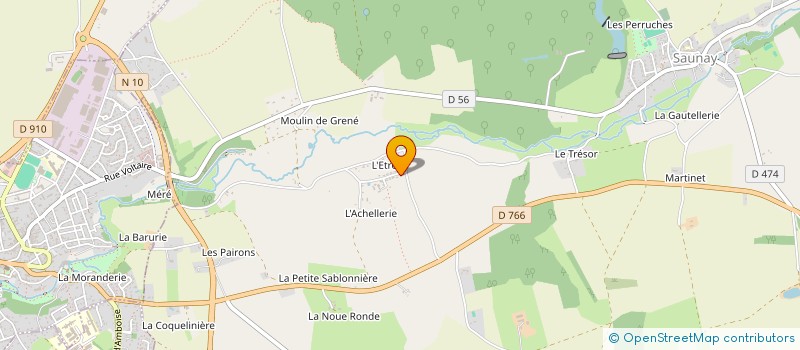 localisation de l'entreprise SCI MCM  SAUNAY