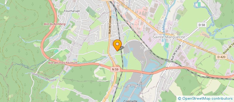 localisation de l'entreprise SCI MCM  SAINTE-MARGUERITE