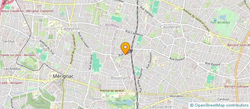 localisation de l'entreprise SCI MCM-BG  BORDEAUX