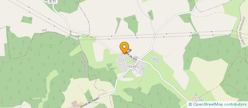 localisation de l'entreprise SCI MCM IMMO  HAYES