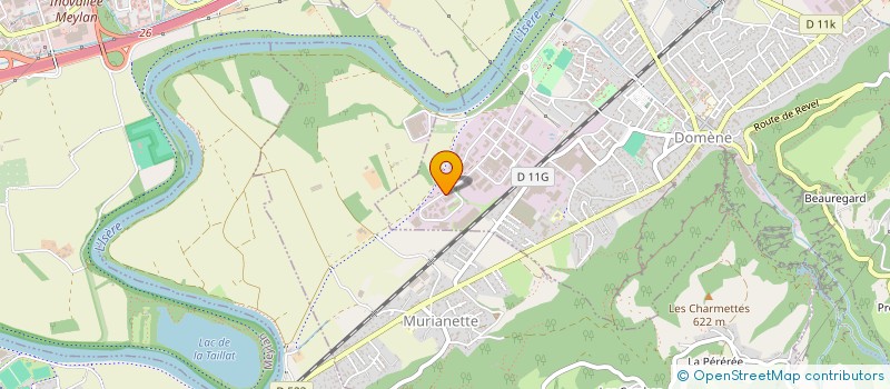 localisation de l'entreprise SCI MCMA  DOMENE