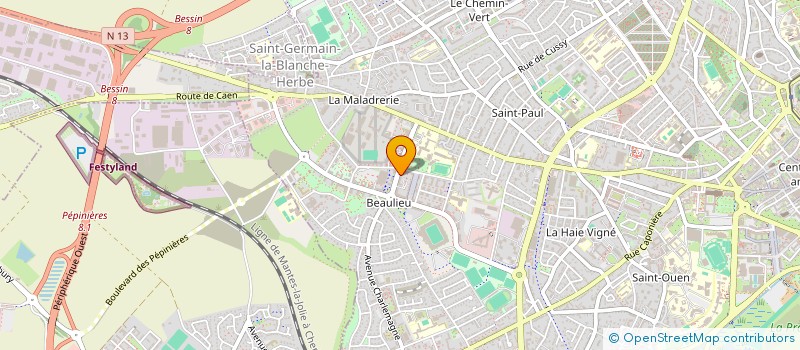 localisation de l'entreprise SCI MCMD IMMOBILIER à CAEN