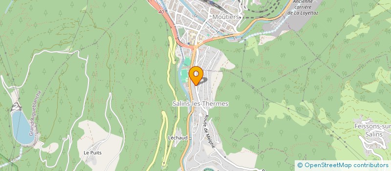 localisation de l'entreprise SCI MCMLXIII  SALINS-FONTAINE