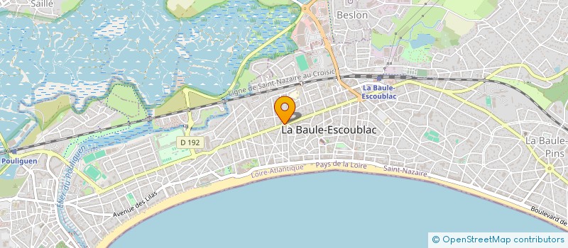 localisation de l'entreprise SCI MCMVN  LA BAULE-ESCOUBLAC