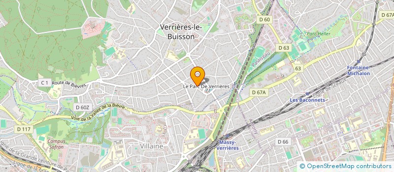 localisation de l'entreprise SCI MCN à VERRIERES-LE-BUISSON