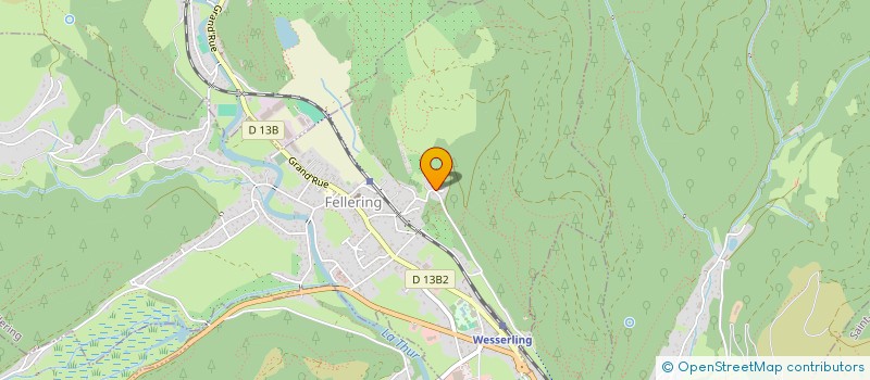 localisation de l'entreprise SCI MCN  FELLERING