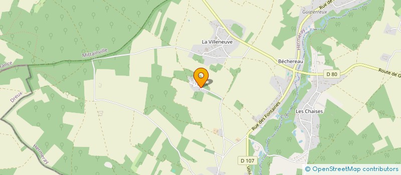 localisation de l'entreprise SCI MCNPJ  HERMERAY