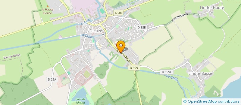 localisation de l'entreprise SCI MCO à DIEUZE