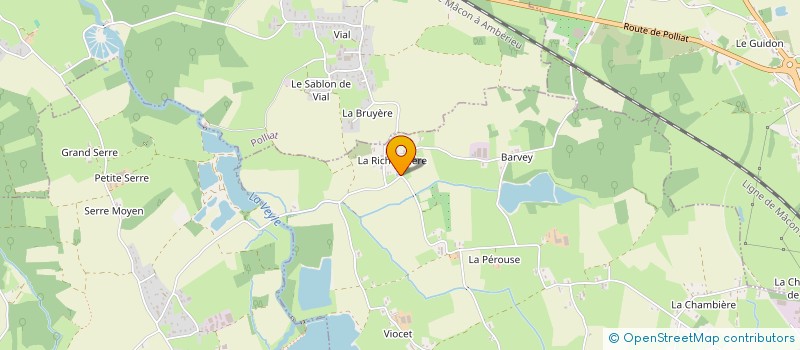 localisation de l'entreprise SCI MCP à SAINT-DENIS-LES-BOURG