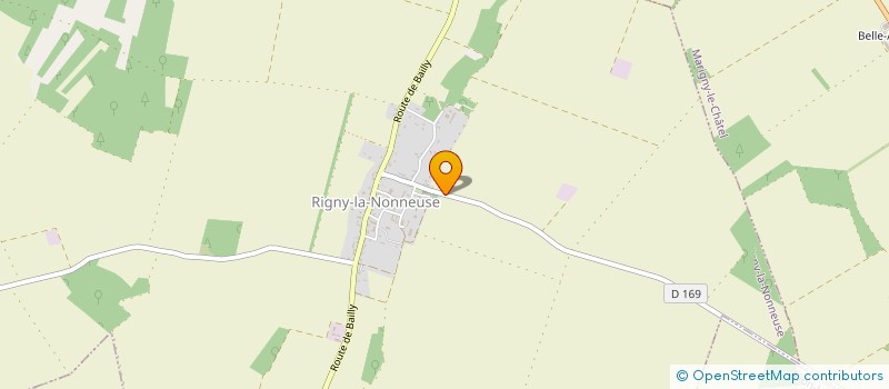 localisation de l'entreprise SCI MCP IMMO  RIGNY-LA-NONNEUSE