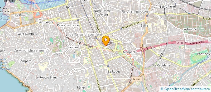 localisation de l'entreprise SCI MCP13 à MARSEILLE