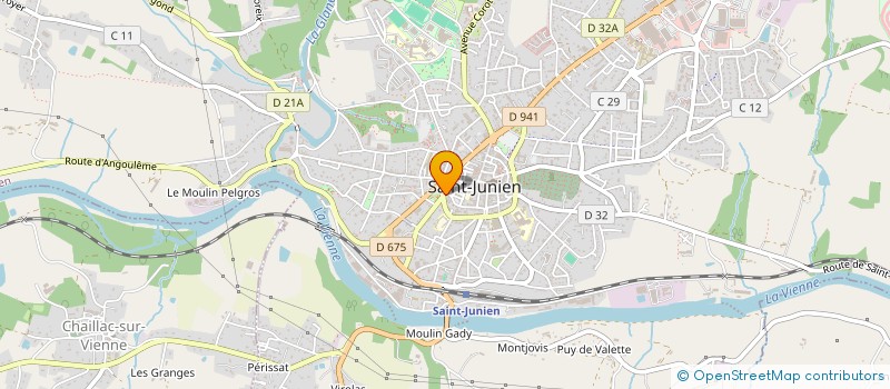 localisation de l'entreprise SCI MCPC à SAINT-JUNIEN