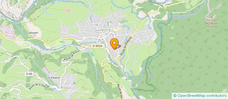 localisation de l'entreprise SCI MCR  GUILLESTRE