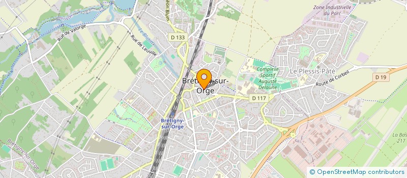localisation de l'entreprise SCI MCR à BRETIGNY-SUR-ORGE