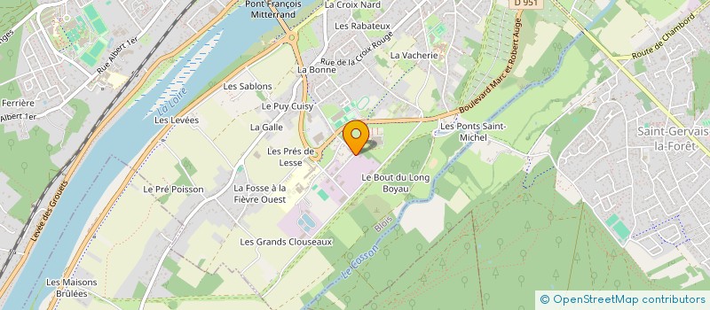 localisation de l'entreprise SCI MCR  BLOIS