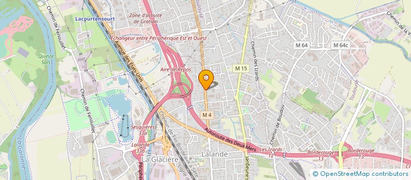 localisation de l'entreprise SCI MCR INVEST à TOULOUSE