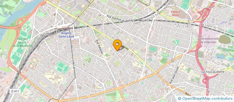 localisation de l'entreprise SCI MCSA à ANGERS