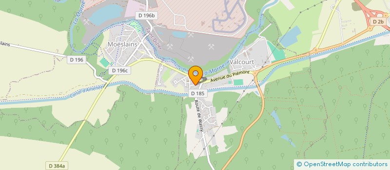 localisation de l'entreprise SCI MCSR à SAINT-DIZIER