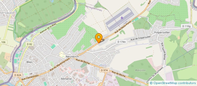 localisation de l'entreprise SCI MCT à SARREGUEMINES