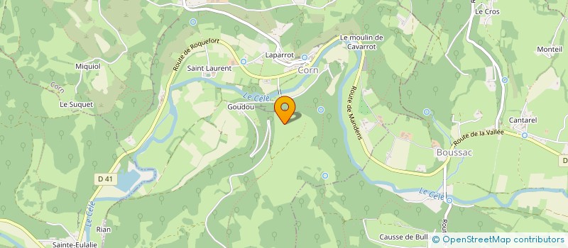 localisation de l'entreprise SCI MCT  CORN