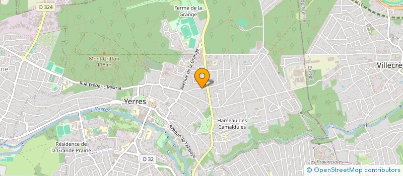 localisation de l'entreprise SCI MCTH 91  YERRES