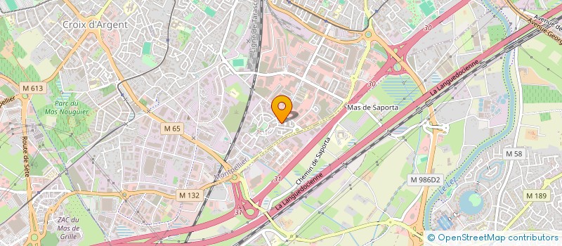 localisation de l'entreprise SCI MCUBE à MONTPELLIER
