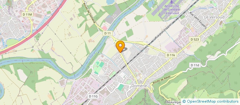 localisation de l'entreprise SCI MCV  DOMENE