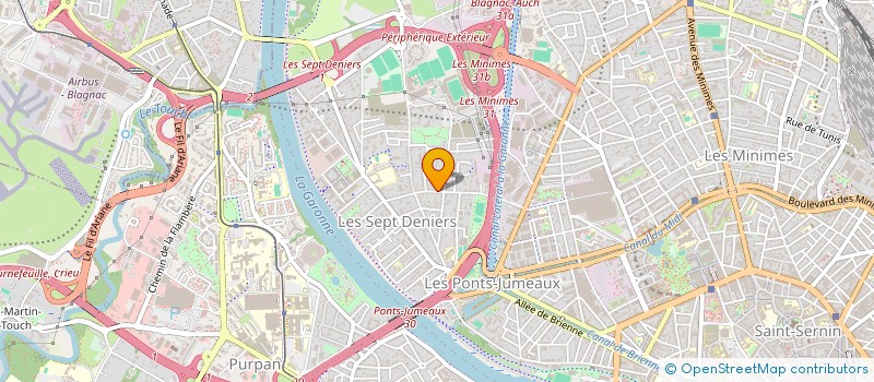 localisation de l'entreprise SCI MCVC à TOULOUSE