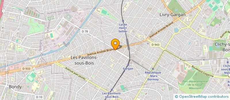 localisation de l'entreprise SCI MCY à LES PAVILLONS SOUS BOIS