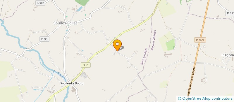 localisation de l'entreprise SCI MCY  BOURGVALLEES