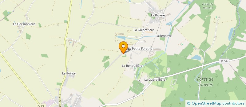 localisation de l'entreprise SCI MCZ  TOUVOIS