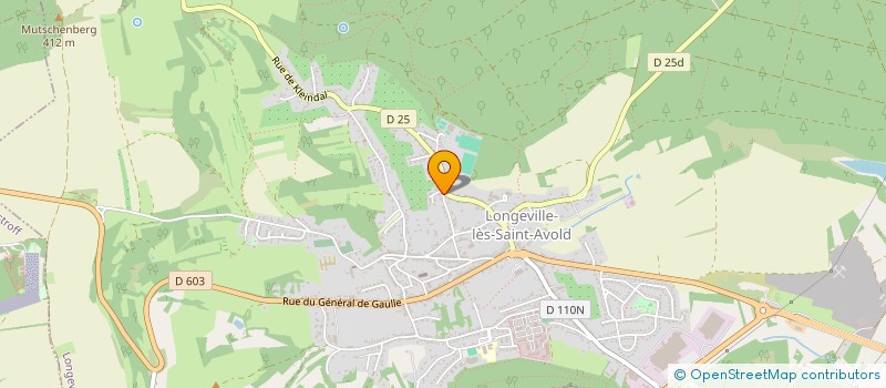 localisation de l'entreprise SCI MCZ  LONGEVILLE-LES-SAINT-AVOLD