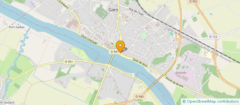 localisation de l'entreprise SCI MD à GIEN