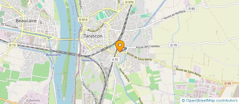 localisation de l'entreprise SCI MD  TARASCON